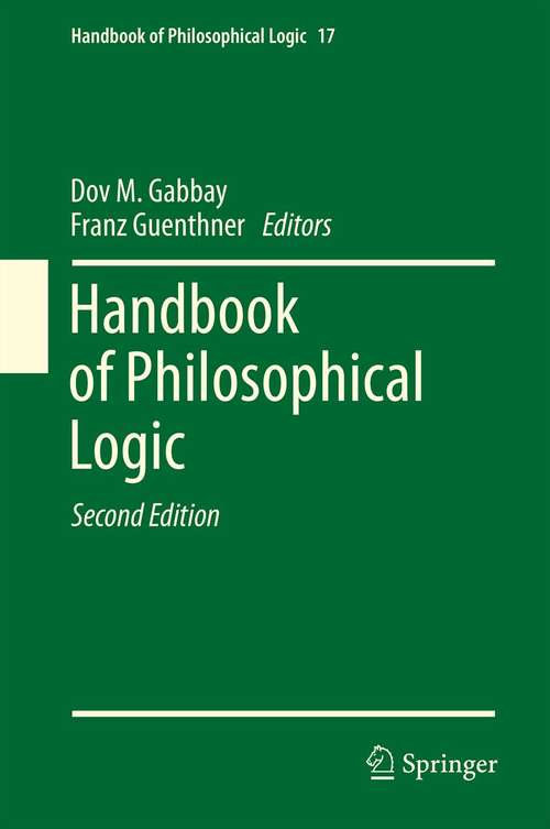 Book cover of Handbook of Philosophical Logic: Volume 17 (2014) (Handbook of Philosophical Logic #17)