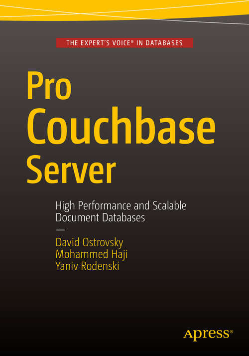 Book cover of Pro Couchbase Server (2nd ed.)