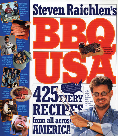 Book cover of BBQ USA: 425 Fiery Recipes from All Across America