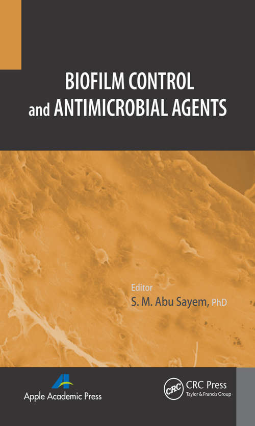 Book cover of Biofilm Control and Antimicrobial Agents