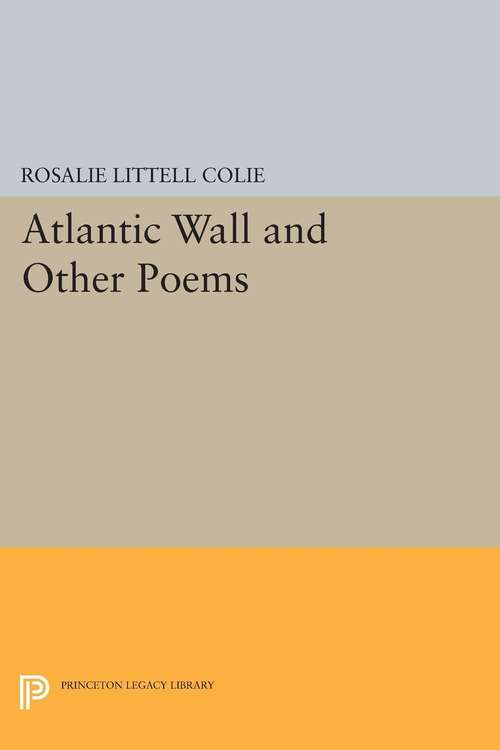 Book cover of Atlantic Wall and Other Poems (PDF)