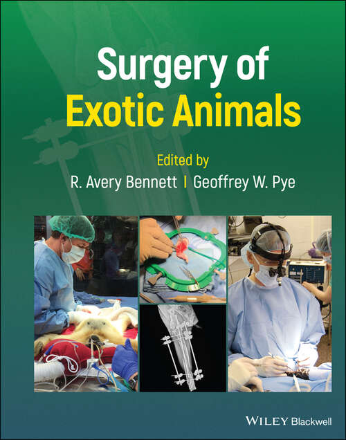 Book cover of Surgery of Exotic Animals
