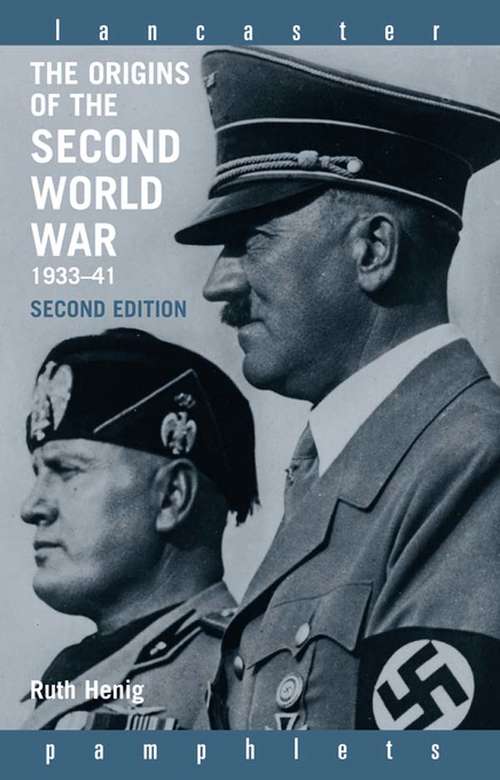 Book cover of The Origins of the Second World War 1933-1941