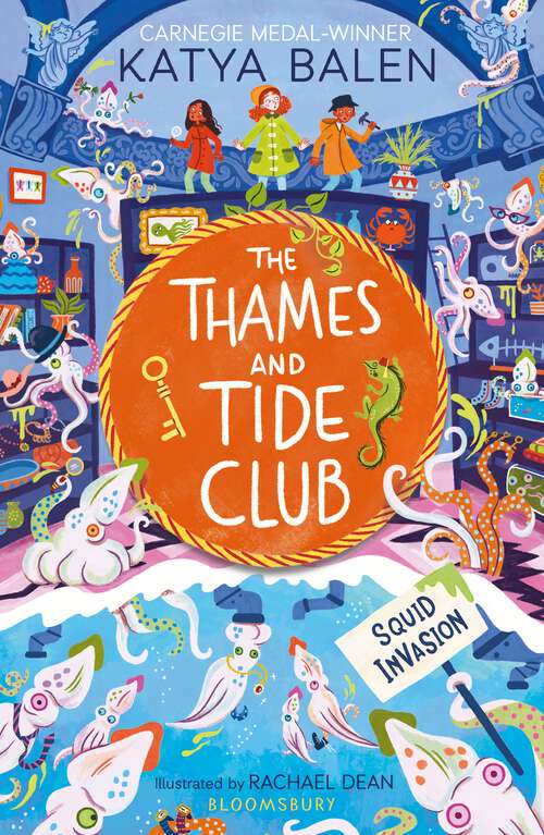 Book cover of The Thames and Tide Club: Squid Invasion