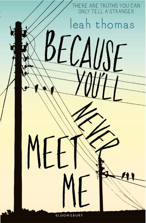 Book cover of Because You'll Never Meet Me