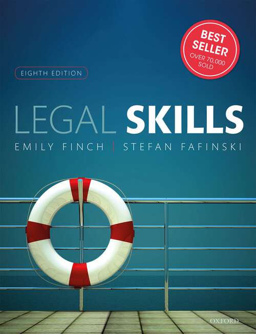 Book cover of Legal Skills