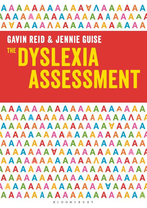 Book cover of The Dyslexia Assessment