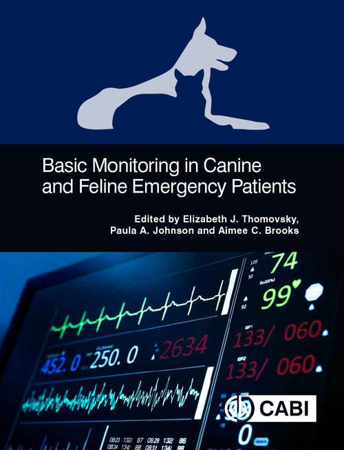 Book cover of Basic Monitoring in Canine and Feline Emergency Patients