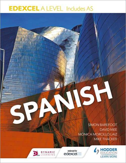 Book cover of Edexcel A Level Spanish (PDF)