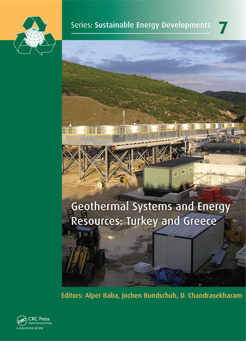 Book cover of Geothermal Systems and Energy Resources: Turkey and Greece