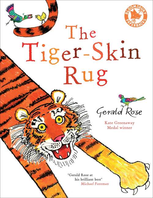 Book cover of The Tiger-Skin Rug
