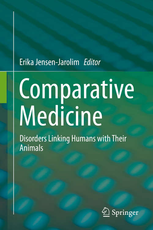 Book cover of Comparative Medicine: Disorders Linking Humans with Their Animals