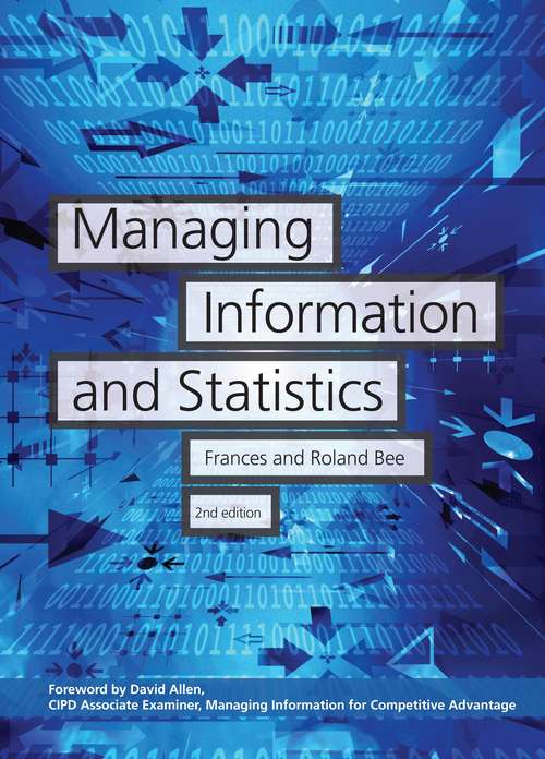 Book cover of Managing Information and Statistics (2)