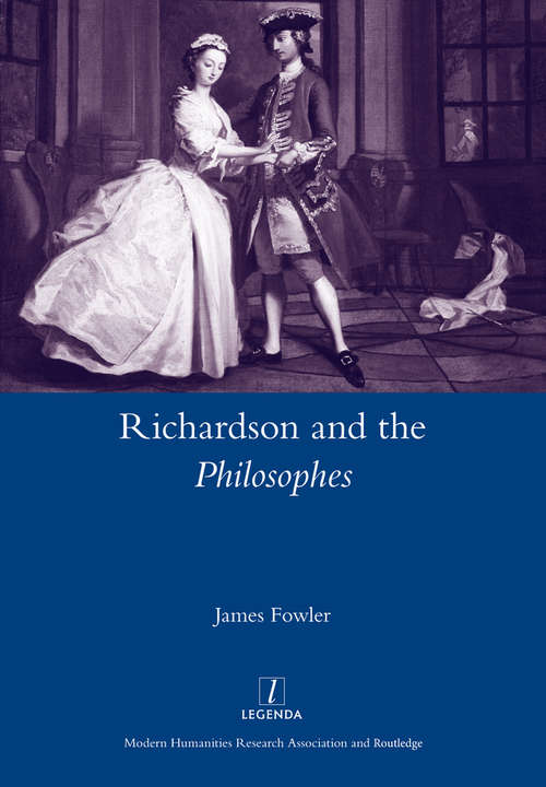 Book cover of Richardson and the Philosophes