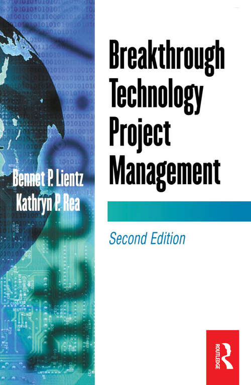 Book cover of Breakthrough Technology Project Management (2)