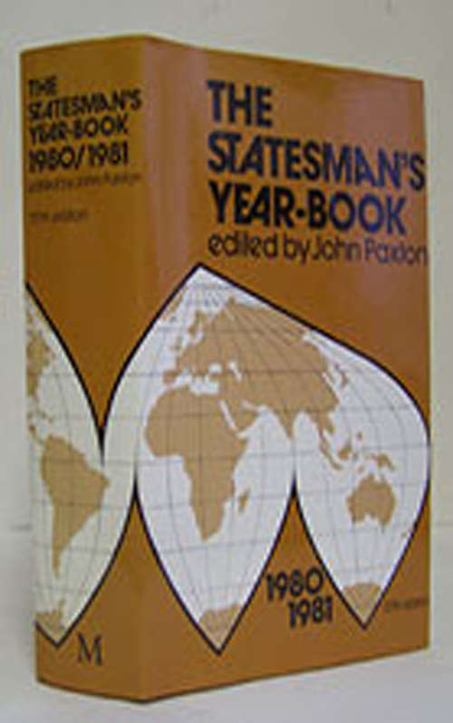 Book cover of The Statesman's Year-Book 1980-81 (1980) (The Statesman's Yearbook)