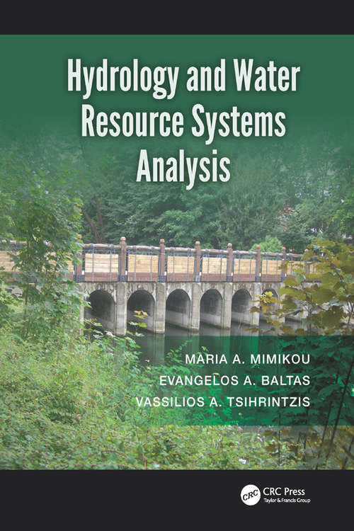 Book cover of Hydrology and Water Resource Systems Analysis