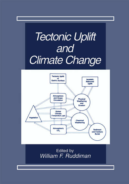 Book cover of Tectonic Uplift and Climate Change (1997)