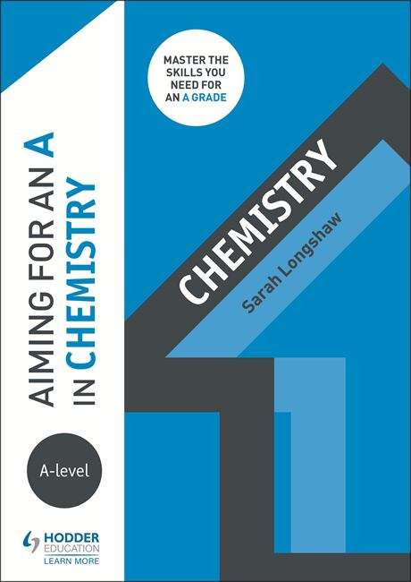 Book cover of Aiming for an A in A-level Chemistry (PDF)