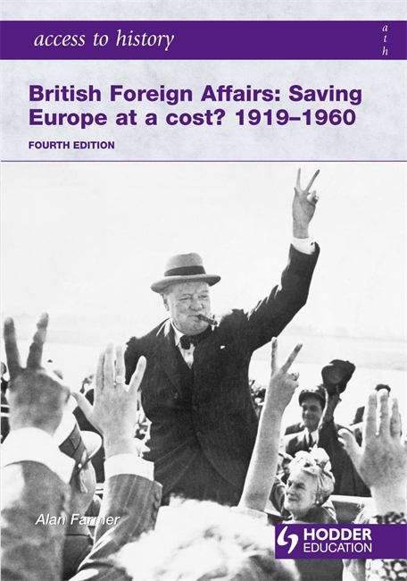 Book cover of Access to History: Saving Europe at a cost? 1919-1960 (PDF)