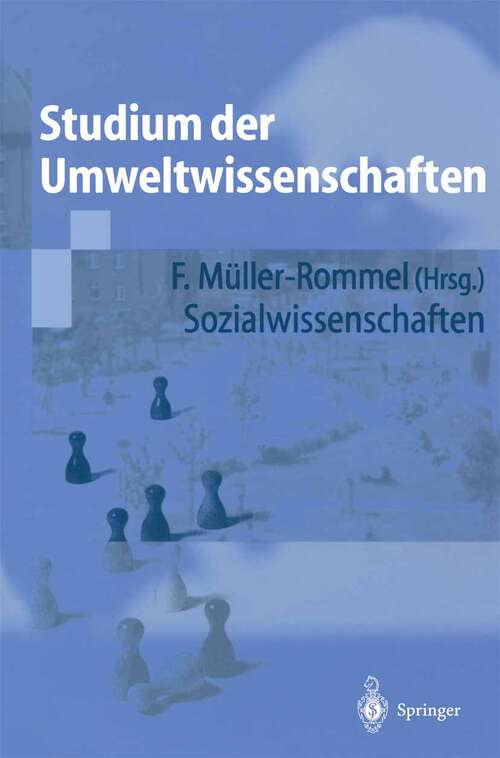 Book cover of Sozialwissenschaften (2001) (Studium der Umweltwissenschaften)