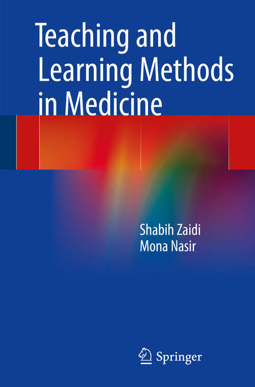 Book cover of Teaching and Learning Methods in Medicine (2015)