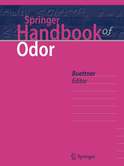 Book cover of Springer Handbook of Odor (Springer Handbooks)