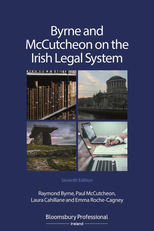 Book cover of Byrne and McCutcheon on the Irish Legal System