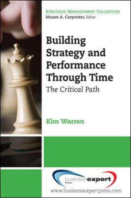 Book cover of Building Strategy and Performance