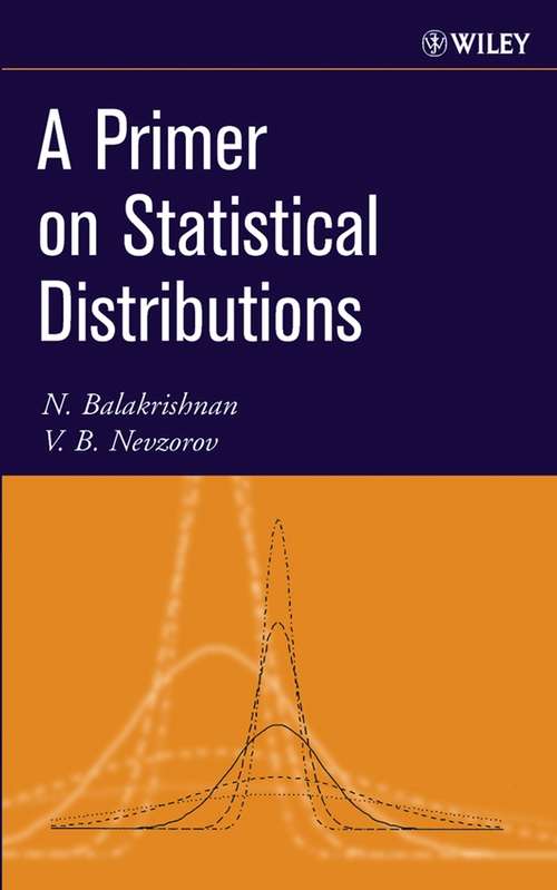 Book cover of A Primer on Statistical Distributions