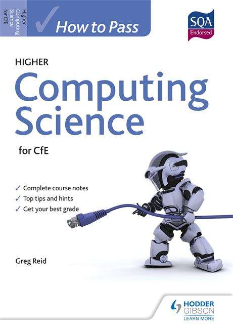 Book cover of How to Pass Higher Computing Science for CfE (PDF)