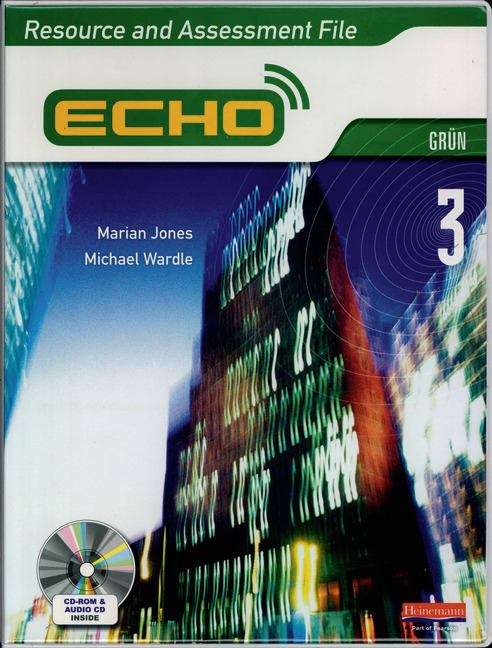 Book cover of Echo 3 Grun: Resource and Assessment File (PDF)