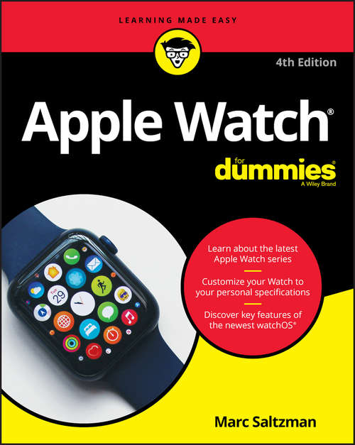 Book cover of Apple Watch For Dummies (4)