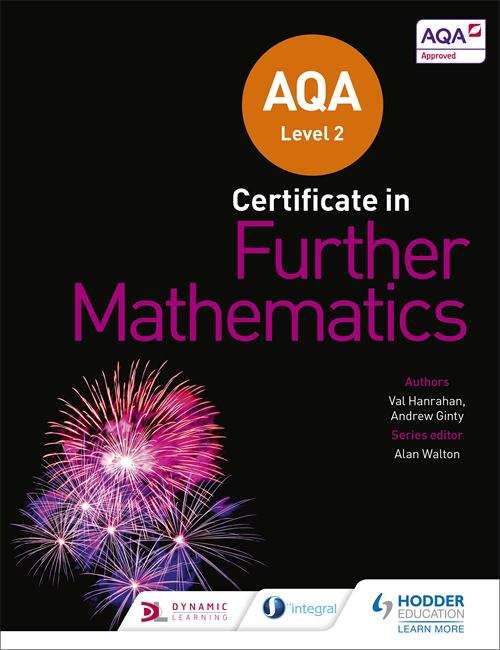 Book cover of AQA Level 2 Certificate In Further Mathematics (PDF)