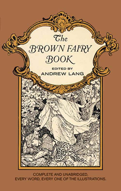 Book cover of The Brown Fairy Book (Dover Children's Classics)