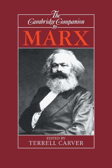 Book cover of The Cambridge Companion To Marx (PDF)