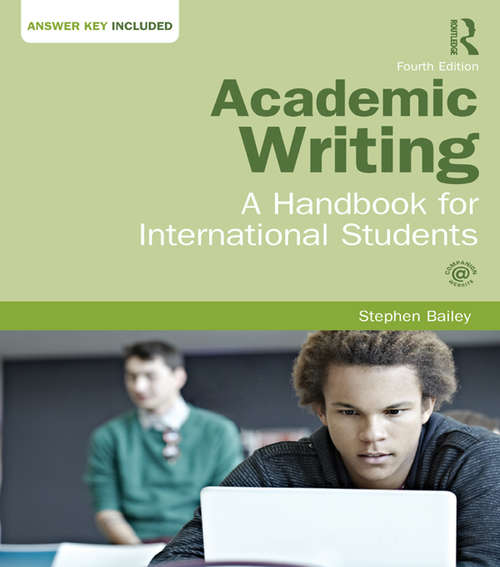 Book cover of Academic Writing: A Handbook for International Students