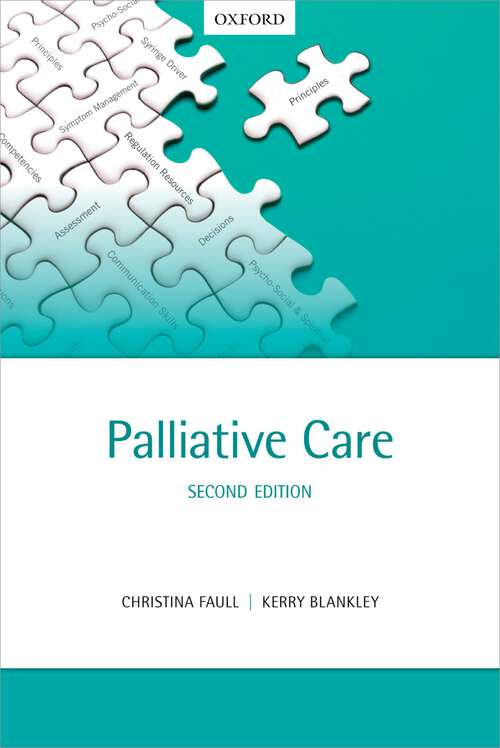 Book cover of Palliative Care