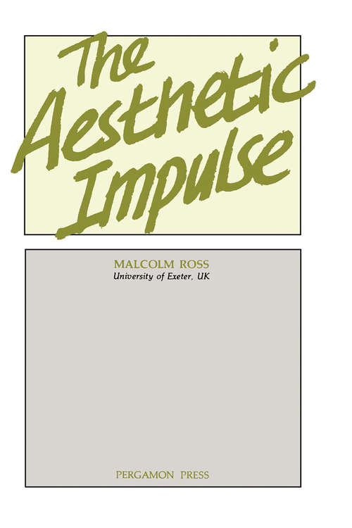Book cover of The Aesthetic Impulse