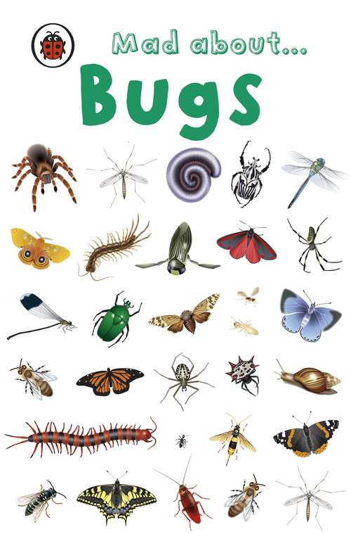 Book cover of Mad About Bugs