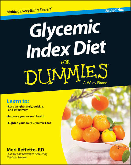 Book cover of Glycemic Index Diet For Dummies (2)
