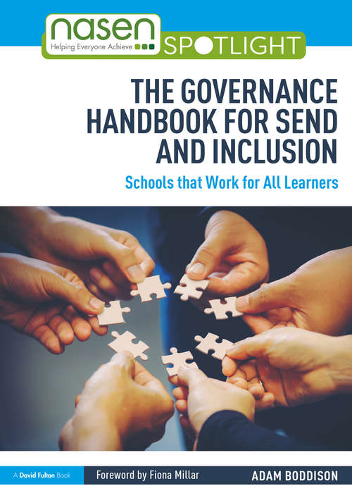 Book cover of The Governance Handbook for SEND and Inclusion: Schools that Work for All Learners (nasen spotlight)