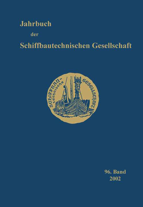 Book cover of 2002 (2005) (Jahrbuch der Schiffbautechnischen Gesellschaft #96)