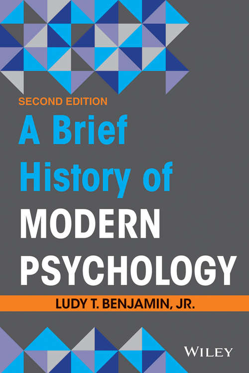 Book cover of A Brief History of Modern Psychology