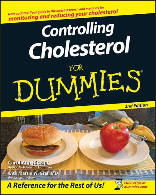 Book cover of Controlling Cholesterol For Dummies (2)