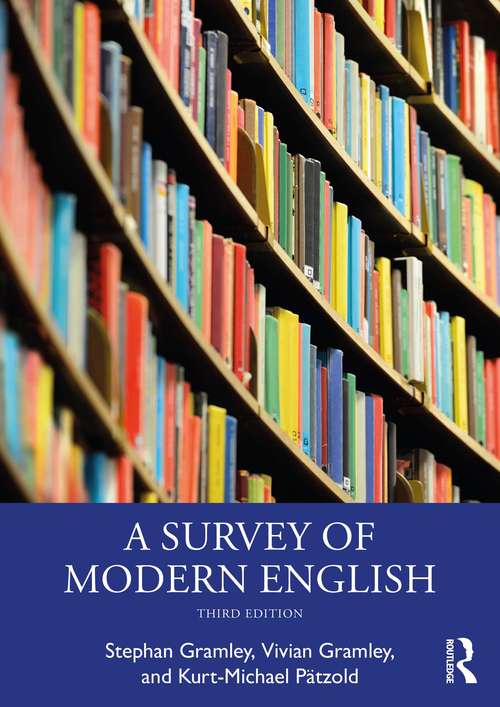 Book cover of A Survey of Modern English (3)