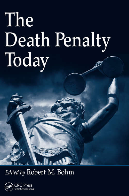 Book cover of The Death Penalty Today