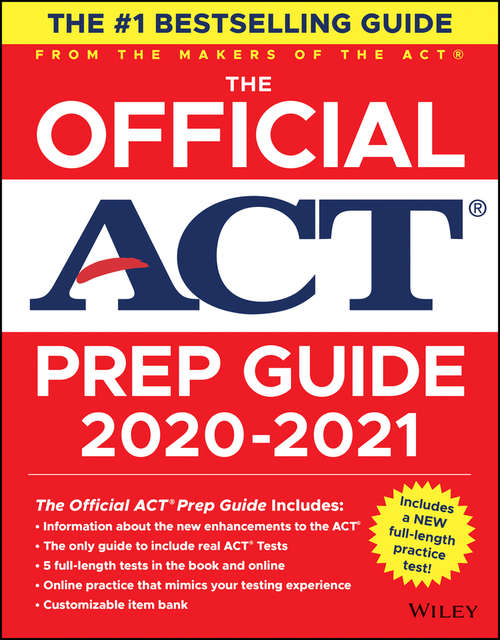 Book cover of The Official ACT Prep Guide 2020 - 2021