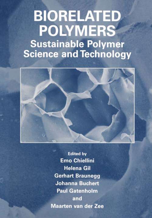 Book cover of Biorelated Polymers: Sustainable Polymer Science and Technology (2001)