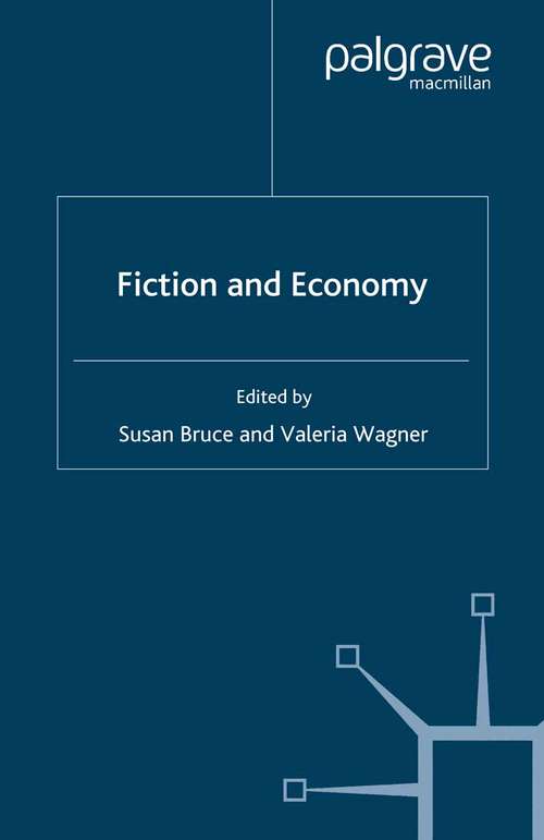 Book cover of Fiction and Economy (2007)